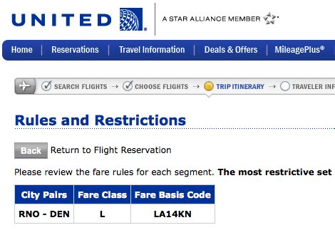 united fare classes|List and Description of All United Airlines Fare Classes.